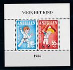 Nederlandse Antillen Blok Voor het kind 1986Jaar 1986, Postzegels en Munten, Postzegels | Nederlandse Antillen en Aruba, Ophalen of Verzenden