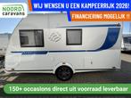 Knaus SPORT SILVER 400 LK, STAPELBED,FIETSENDR, VOORTENT, Caravans en Kamperen, Caravans, Bedrijf, 5 tot 6 meter, Knaus, Tot en met 4
