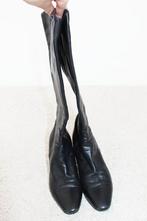 Zeer Mooie Leren Mauro Teci Laarzen - 30 (Maat 39) € 65,-, Kleding | Dames, Mauro Teci, Hoge laarzen, Zwart, Ophalen of Verzenden