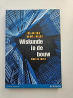Wiskunde in de bouw, Boeken, Pearson, Verzenden, HBO, Zo goed als nieuw
