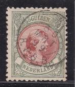 1893-1896,  Prinses Wilhelmina   5  gld,  nvph  nr. 48., Verzenden, T/m 1940, Gestempeld