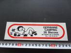 sticker Frankrijk GERVANNE CAMPING 26  Blacons, Ophalen, Zo goed als nieuw, Bedrijf of Vereniging