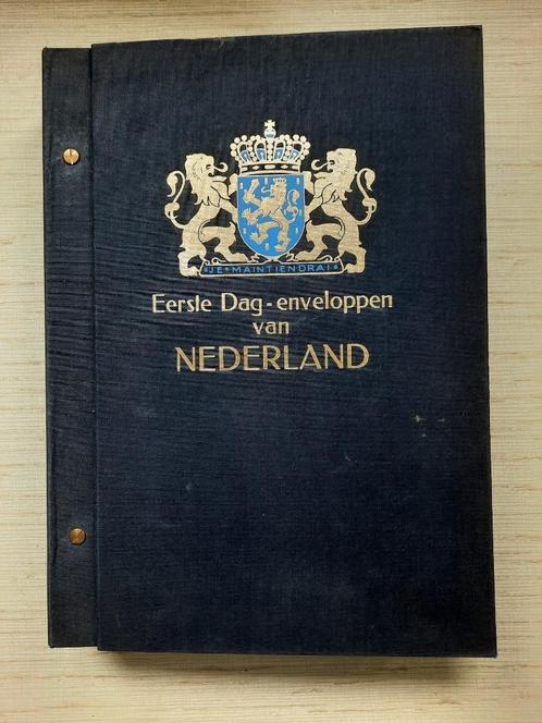 Album met 235 geadresseerde 1e dag enveloppen Nederland (2), Postzegels en Munten, Postzegels | Eerstedagenveloppen, Beschreven