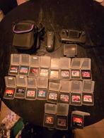Sega GameGear + 19 spellen en asseccoires ., Spelcomputers en Games, Spelcomputers | Sega, Ophalen of Verzenden, Zonder controller