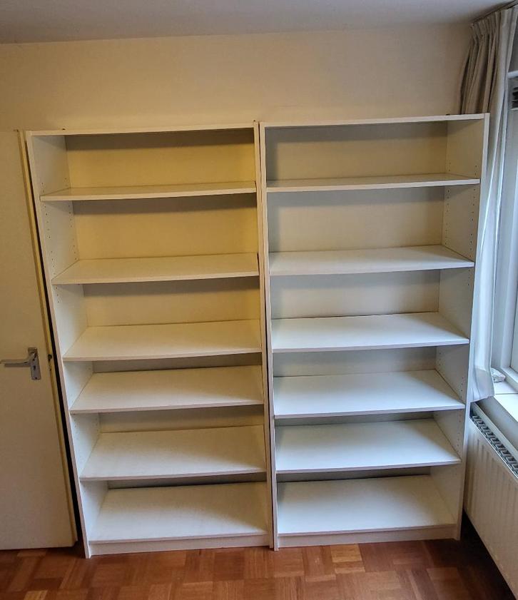 Ikea Billy boekenkasten, 90 x 203 x 28 cm, Huis en Inrichting, Kasten | Boekenkasten, Gebruikt, 50 tot 100 cm, 200 cm of meer