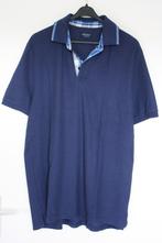 Donkerblauwe polo van John Cabot, korte mouw maat L, Kleding | Heren, Maat 52/54 (L), Blauw, Ophalen of Verzenden, Zo goed als nieuw