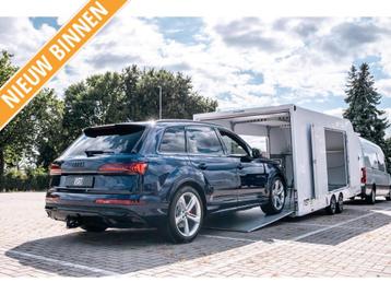 NIEUW AST-3 Gesloten polyester aanhangwagen autotransporter beschikbaar voor biedingen