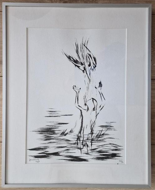 Jan Murk Janmurk de Vries, Antiek en Kunst, Kunst | Litho's en Zeefdrukken, Ophalen of Verzenden
