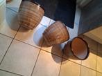 Prachtige bloempot of bloempotten., Tuin en Terras, Bloempotten, Rond, Ophalen of Verzenden, Aardewerk, Minder dan 40 cm