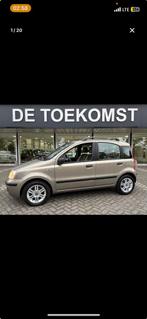 Fiat Panda 1.2 44KW 60PK 2007 Beige, Auto's, Fiat, Voorwielaandrijving, Stof, USB, Beige