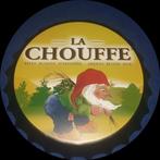 Bierflesdop Metalen diameter: 35 cm Rond Blikken Bord, Ophalen of Verzenden, Reclamebord, Plaat of Schild, Overige merken