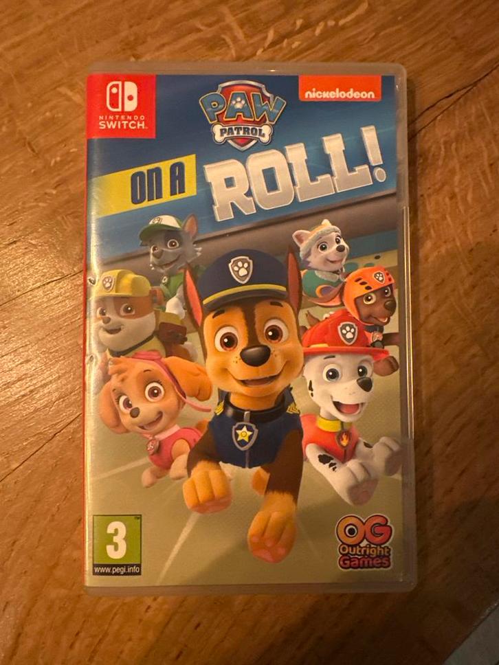 Paw Patrol: On a Roll! - Nintendo Switch, Spelcomputers en Games, Games | Nintendo Switch, Zo goed als nieuw, Avontuur en Actie