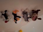 4 stripfiguren knuffeltjes, Ophalen of Verzenden, Beeldje of Figuurtje
