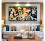 2 st Picasso muurkunst Guernica Picasso canvas reproducties., Antiek en Kunst, Kunst | Schilderijen | Klassiek, Ophalen