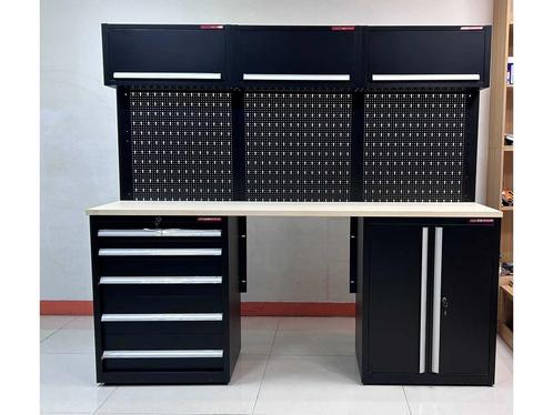Stahlworks OS-10 225x55x203 cm Werkbank, Doe-het-zelf en Verbouw, Werkbanken, Nieuw, Ophalen