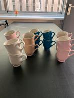 14 koffie kopjes, Ophalen of Verzenden, Zo goed als nieuw, Overige stijlen, Kop(pen) en/of Schotel(s)