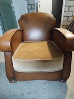Oude Franse club of cognac fauteuil, Ophalen