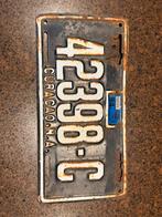 Nummerplaat curacao, Ophalen of Verzenden