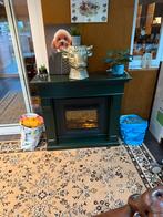 Schouw met elektrische haard die warme lucht afgeeft, Huis en Inrichting, Kachels, Ophalen of Verzenden, Zo goed als nieuw, Elektrisch