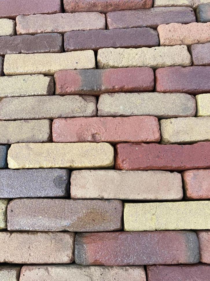 Waalformaat bont (P27), Tuin en Terras, Tegels en Klinkers, Gebruikt, Klinkers, Overige materialen, 10 m² of meer, Ophalen