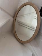 Vintage Tiger spiegel, Antiek en Kunst, Ophalen of Verzenden, Rond, Minder dan 50 cm