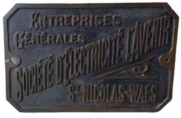 Entreprises Générales St-Nicolas-Waes plaquette beschikbaar voor biedingen