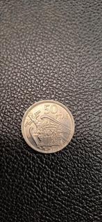 1##    Spanje 50 peseta 1957 (59), Postzegels en Munten, Ophalen of Verzenden, Overige landen