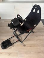 Playseat + Thrustmaster stuur & pedalen (PS5/PS4/PC), Spelcomputers en Games, Spelcomputers | Sony PlayStation Consoles | Accessoires