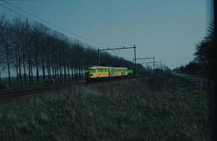 de145 Dia - NS DieselElec - Westervoort - jaren 70/90, Verzamelen, Spoorwegen en Tramwegen, Gebruikt, Trein, Kaart of Prent, Verzenden