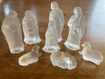 Kerststal van Matglas beschikbaar voor biedingen