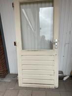 Gratis Linksdraaiende buitendeur, Doe-het-zelf en Verbouw, Deuren en Horren, Ophalen, Zo goed als nieuw, Buitendeur, 200 tot 215 cm