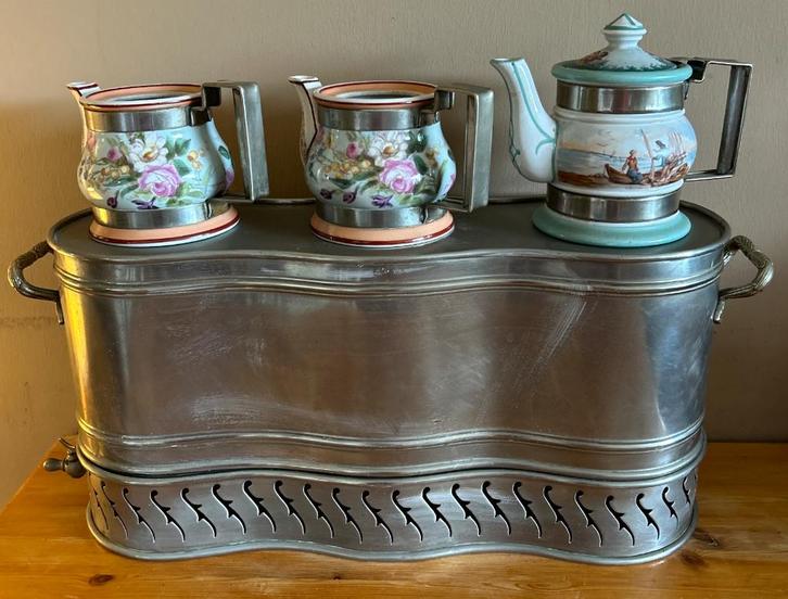 Cafetière à bain-marie, Parijs, Antiek en Kunst, Curiosa en Brocante, Ophalen of Verzenden