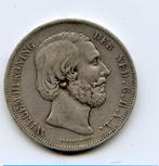 Rijksdaalder 2½ gulden 1870 Zf-, Koning Willem III, Zilver, Ophalen of Verzenden, Losse munt