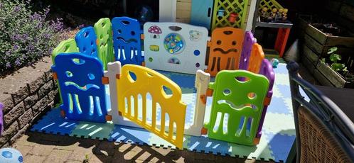 Kunstof grondbox / playpenn binnen/buiten, Kinderen en Baby's, Boxen, Vierkant, Ophalen