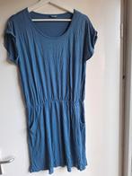 Hema zomerjurkje stippen mt M 42, Blauw, Maat 42/44 (L), Ophalen of Verzenden, Zo goed als nieuw