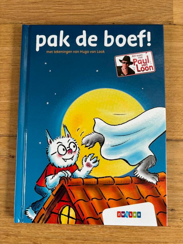 Paul van Loon - pak de boef! AVI START, Boeken, Kinderboeken | Jeugd | onder 10 jaar, Zo goed als nieuw, Fictie algemeen, Ophalen of Verzenden