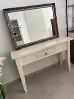 Kaptafel met spiegel, Huis en Inrichting, Tafels | Kaptafels, Ophalen, Gebruikt, 50 tot 100 cm, Hout