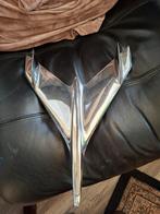 Nikkel Vliegtuig Ornament 34.5cm Oldtimer Auto, Ophalen of Verzenden