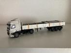 Lion Toys met kleppentrailer, Hobby en Vrije tijd, Modelauto's | 1:50, Ophalen of Verzenden, Zo goed als nieuw, Bus of Vrachtwagen