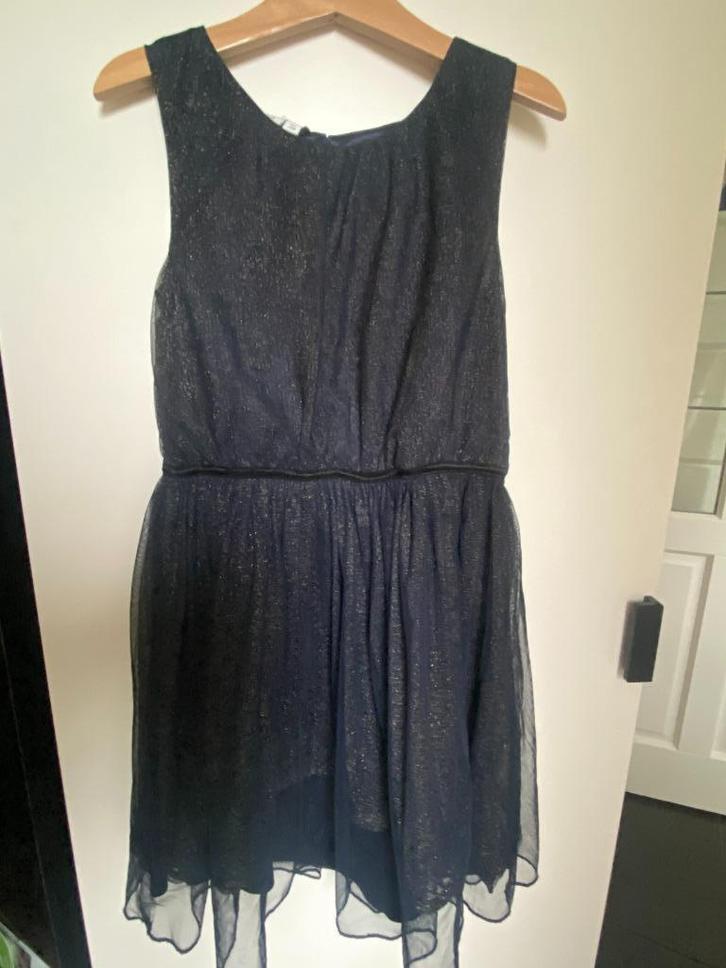 Kerstjurk Name-it, Kinderen en Baby's, Kinderkleding | Maat 128, Zo goed als nieuw, Meisje, Jurk of Rok, Ophalen of Verzenden