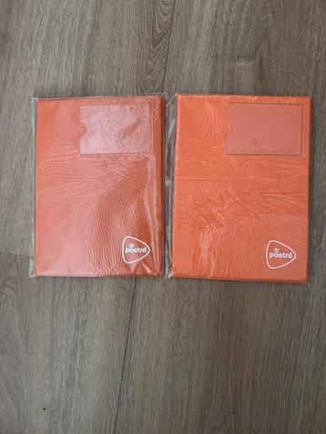 Set van 2 PostNL oranje mapjes / boekjes beschikbaar voor biedingen