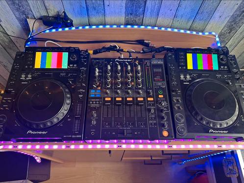 Pioneer CDJ2000 + Pioneer DJM800 set, Muziek en Instrumenten, Dj-sets en Draaitafels, Zo goed als nieuw, Dj-set, Pioneer, Ophalen
