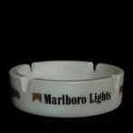 Marlboro Lights melkglazen asbak, Verzamelen, Ophalen of Verzenden, Zo goed als nieuw, Gebruiksvoorwerp