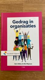 Ella Wijsman - Gedrag in organisaties, Ophalen of Verzenden, Zo goed als nieuw, Ella Wijsman; Gert Alblas