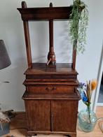 Antieke Houten Perskast boekenpers linnenpers, Antiek en Kunst, Ophalen