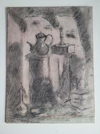 Te koop leuk vintage schets Stilleven, Antiek en Kunst, Ophalen of Verzenden