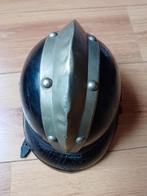 Leren brandweer helm uit tweede wereldoorlog, Verzamelen, Nederland, Ophalen of Verzenden, Helm of Baret