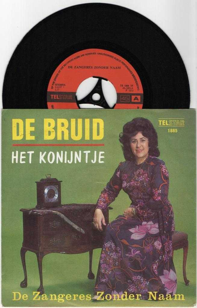 De Zangeres Zonder Naam – De Bruid, Cd's en Dvd's, Vinyl | Nederlandstalig, Ophalen of Verzenden