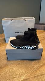 Balenciaga speedtrainer graffiti maat 42, Verzenden, Zwart, Balenciaga, Sneakers of Gympen