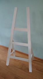 Dressboy kleding laddertje wit hout staand 130 hoog, Huis en Inrichting, Woonaccessoires | Overige, Ophalen, Gebruikt